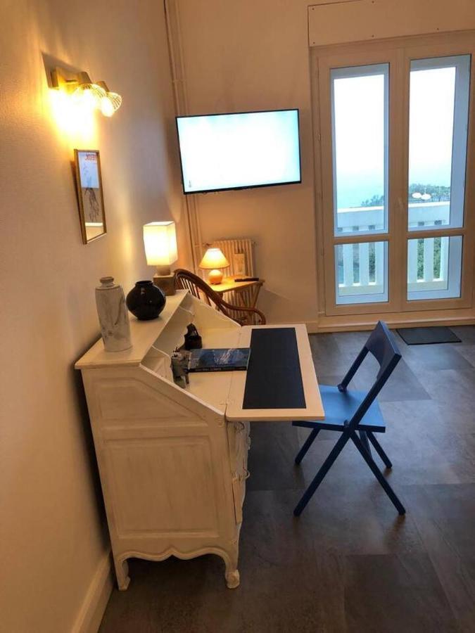 Studio 3* Vue Mer Parking Régina et Golf Biarritz Eksteriør billede